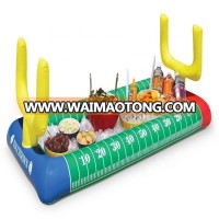 Unique shape EN71 PVC inflatable salad bar and buffet cooler for summer