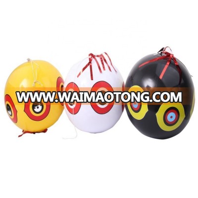 Hot sale 40cm  PVC  Inflatable Bird Scare eye beach  ball balloons Bird Repeller