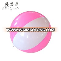 Custom PVC inflatable beach ball with logo printing