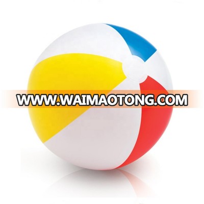 Wholesale 16inch inflatable logo custom beach ball pvc toy ball for promotion