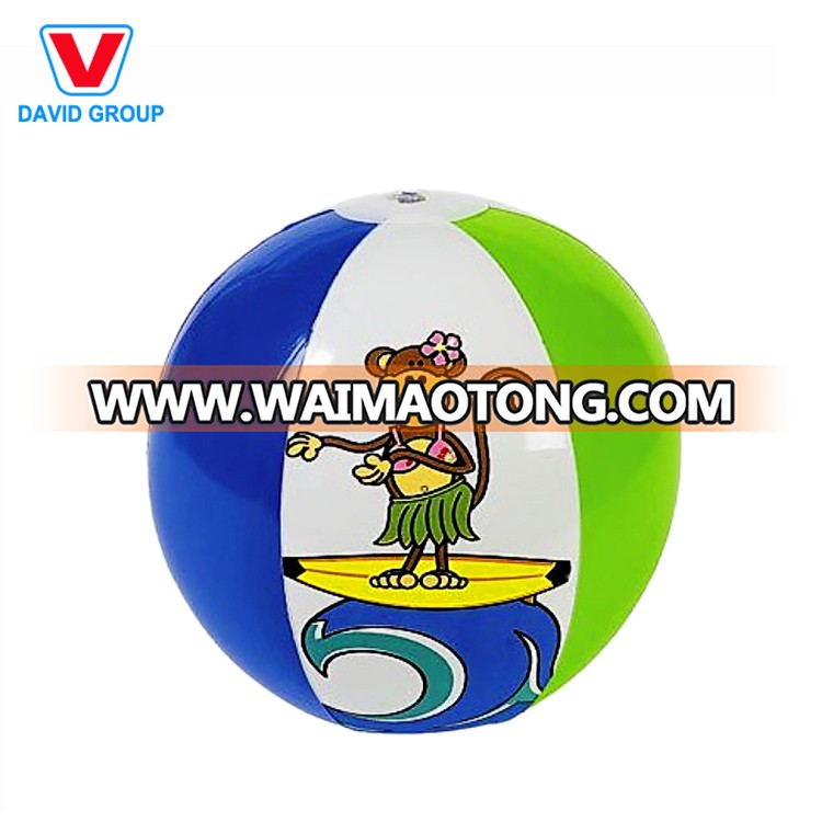 Promotional Wholesale Logo Customized Printed Inflatable Beach Ball For Sale